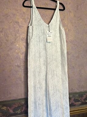 ZARA Grace Eyelet Jumpsuit